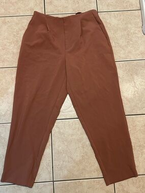 a new day Wide Leg Pants in Rust Brown